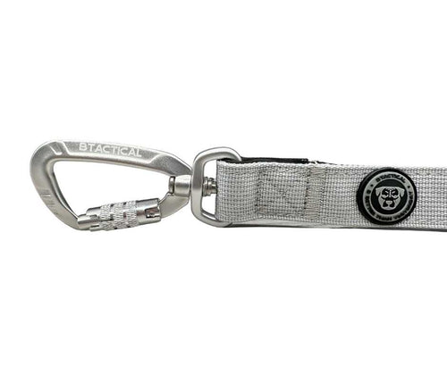 BTactical Carabiner Dog Lead – Misty Grey