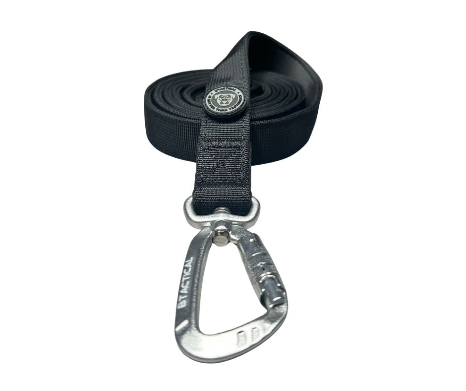 BTactical Carabiner Dog Lead – Midnight Black