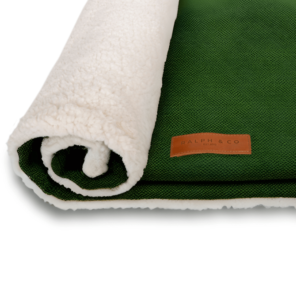 Richmond Green Reversible Dog Blanket