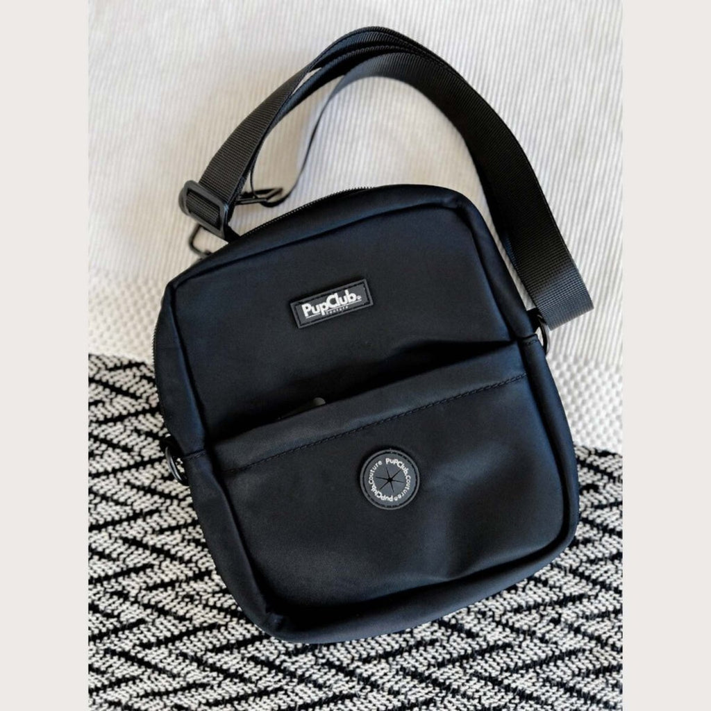 Black Mini Dog Walking Bag