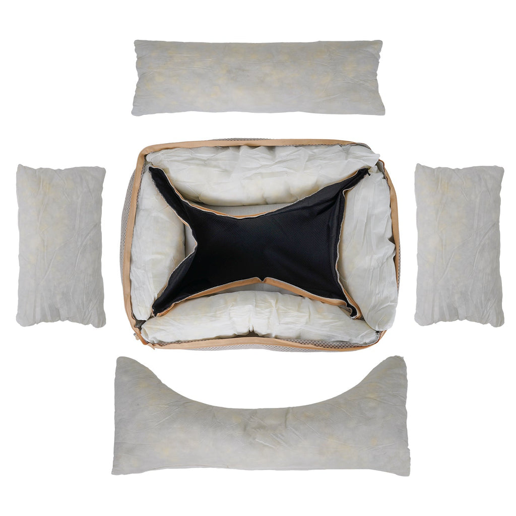 Chatsworth Memory Foam Bolster Dog Bed