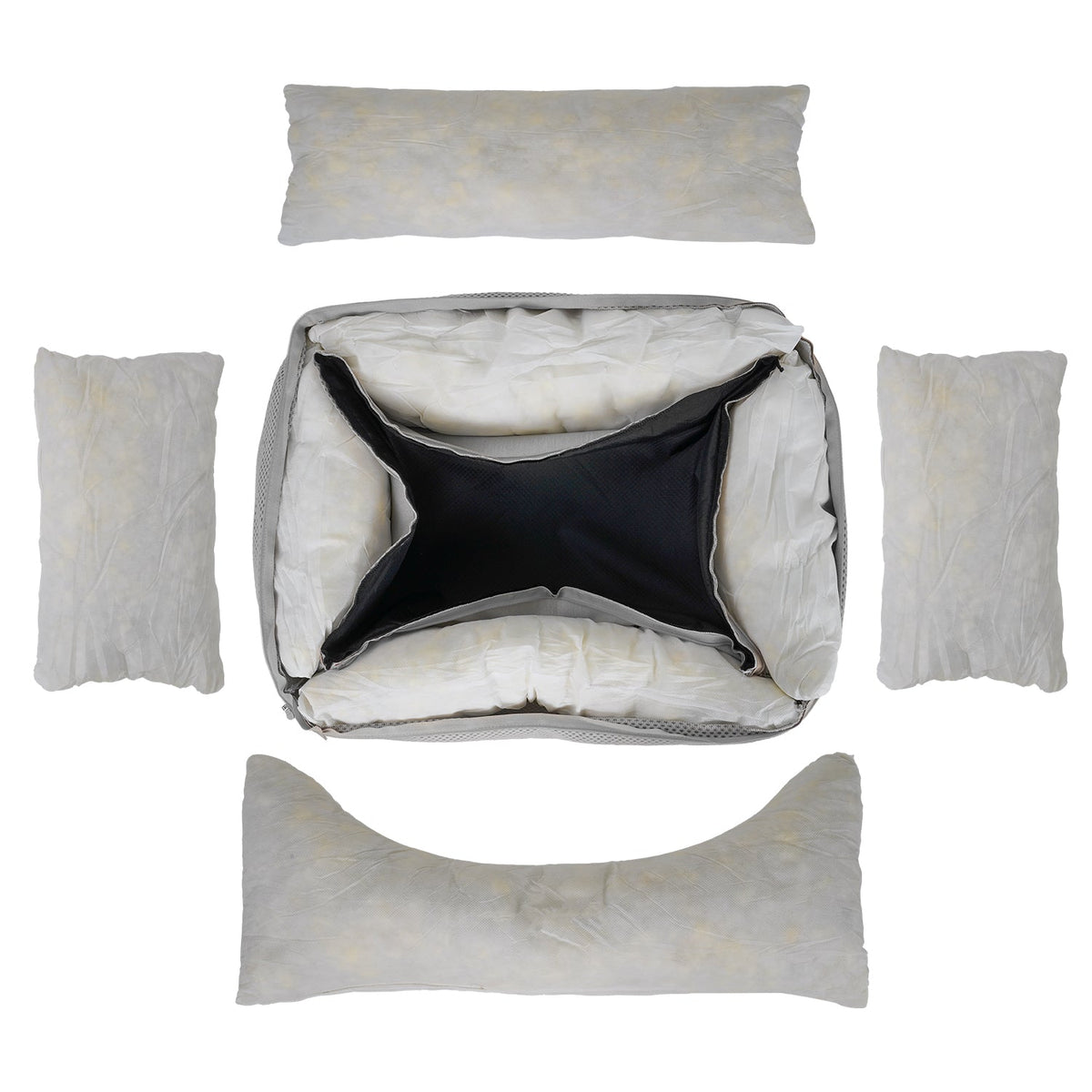 Highclere Memory Foam Bolster Dog Bed