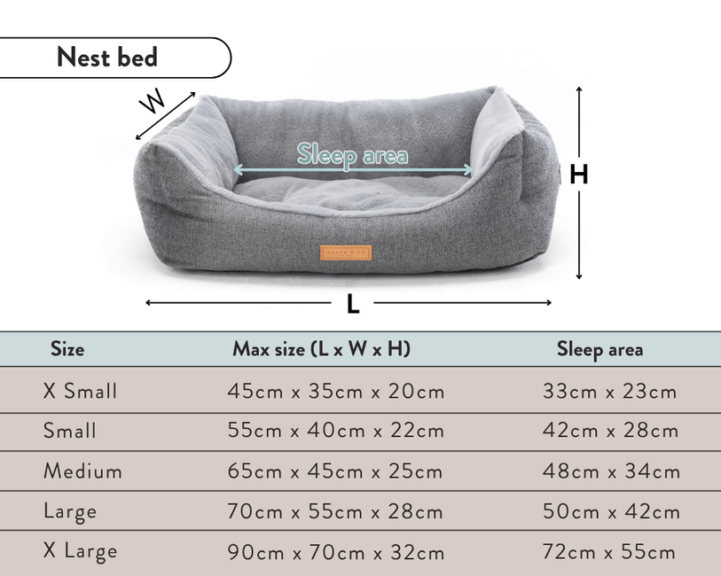 Richmond Green Bolster Dog Bed