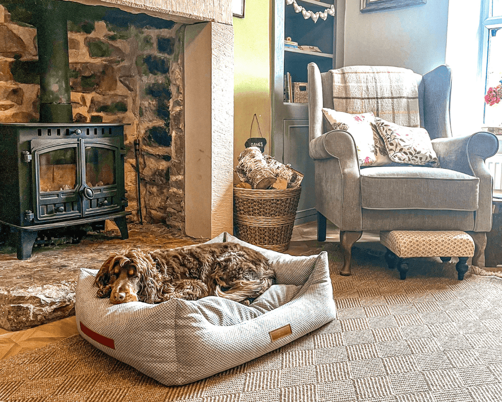 Highclere Memory Foam Bolster Dog Bed