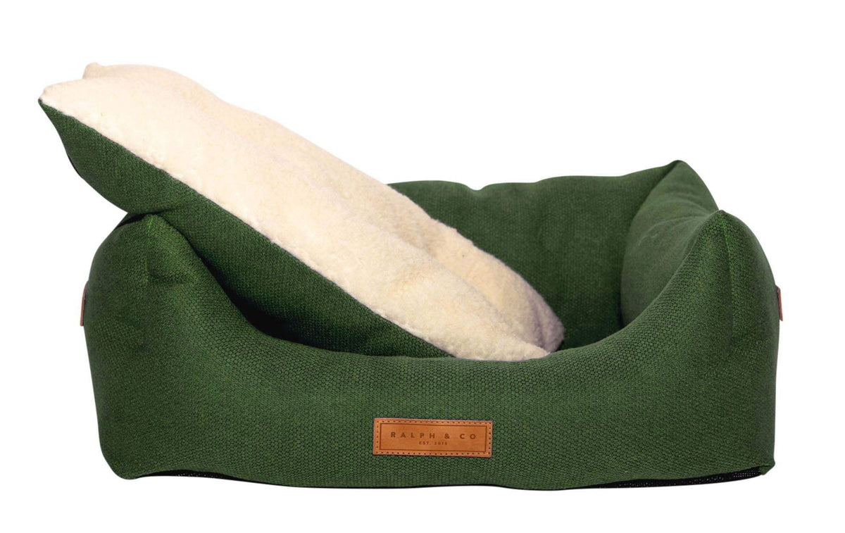 Richmond Green Bolster Dog Bed