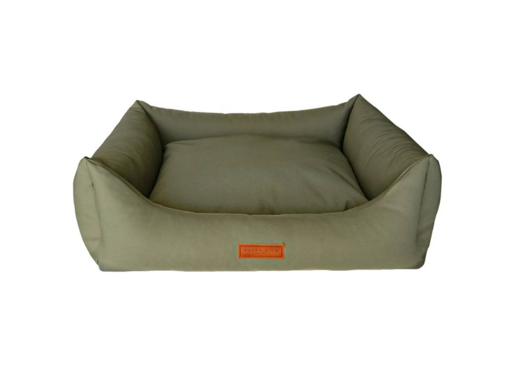 Henley Waterproof Memory Foam Bolster Dog Bed